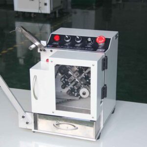 Transistor lead cutting machine FL-917 - precision lead forming